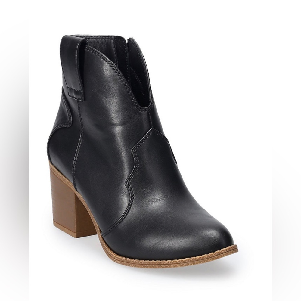 NWOT Sonoma Goods For Life® San Juan
Women's Western Ankle Boots 🖤 🥾